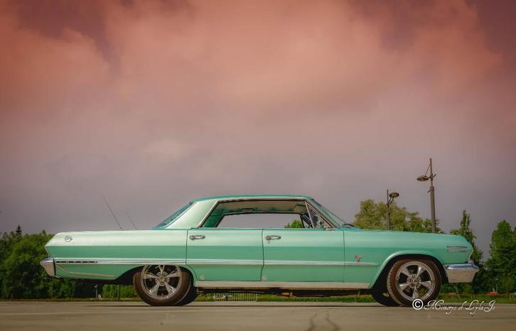 Chevrolet Impala 1963, Auto's, Oldtimers, Particulier, Chevrolet, Benzine, Sedan, Automaat, Achterwielaandrijving, Ophalen