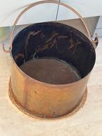 LAATSTE KANS! - Koperen Hout- en/of Lectuurbak, Ophalen, Gebruikt