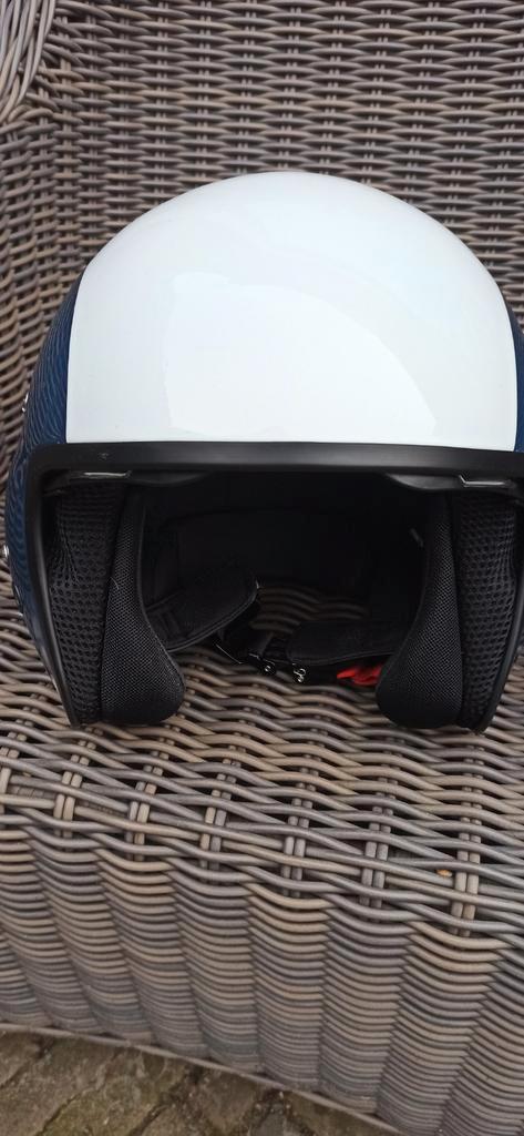 AGV Pilotenhelm - Stijlvol en Uniek, Motoren, Kleding | Motorhelmen, Dames, Heren, Jethelm, AGV, Tweedehands, Ophalen of Verzenden