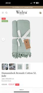 Nieuwe WALRA hamamdoek in roze en blauw, Ophalen of Verzenden, Nieuw, Toebehoren