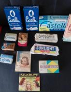 Vintage,  Castella, palmolive sunligh,  Zeep, Verzamelen, Merken en Reclamevoorwerpen, Ophalen of Verzenden, Zo goed als nieuw
