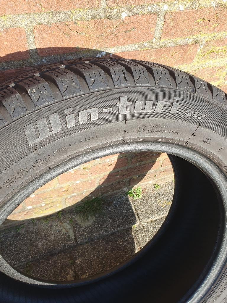 Set Hifly Win-turi winterbanden 205/55R16 91H 4,5 mm, Ophalen, Gebruikt