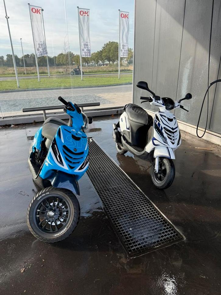 Zip h2o 70 cc MHR, Fietsen en Brommers, Scooters | Piaggio, Zo goed als nieuw, Zip, Maximaal 45 km/u, Tweetakt, Ophalen