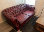 Chesterfield Oxblood, Huis en Inrichting, Ophalen, Gebruikt, Minder dan 75 cm, 150 tot 200 cm