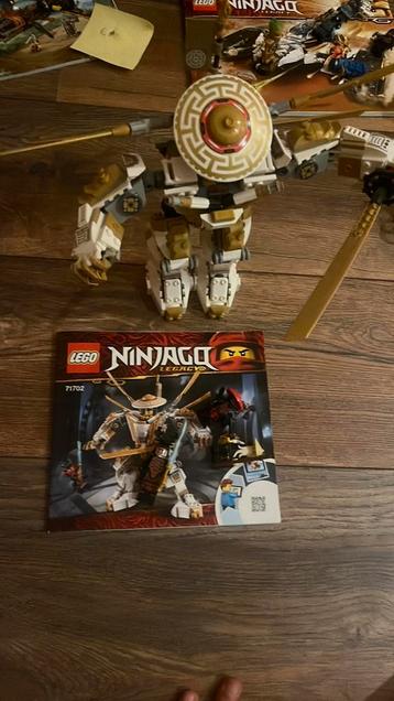 Lego ninjago gouden mech 71702 beschikbaar voor biedingen