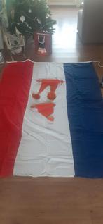 Oude vlag met 2 wimpels, Diversen, Vlaggen en Wimpels, Ophalen of Verzenden, Zo goed als nieuw