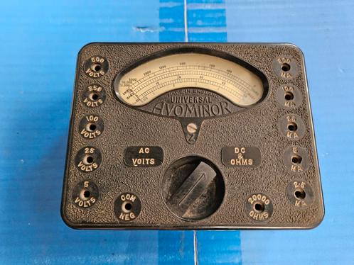 Avo Minor multymeter, bouwjaar tussen 1935-1945, compleet., Antiek en Kunst, Antiek | Gereedschap en Instrumenten, Ophalen of Verzenden