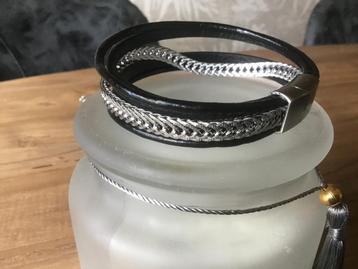 Nieuw! Super gave lederen armband(22,5cm) M/V beschikbaar voor biedingen