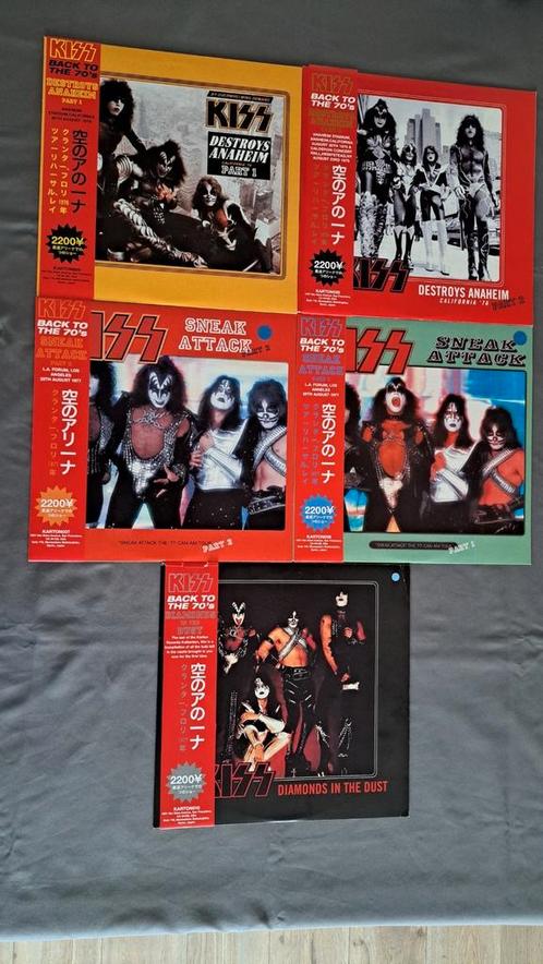 Kiss live in 70's, Cd's en Dvd's, Vinyl | Hardrock en Metal, Zo goed als nieuw, Ophalen of Verzenden