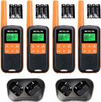 Retevis RT649 Professional Walkie Talkie (2 sets), Minder dan 2 km, Nieuw, Ophalen of Verzenden, Portofoon of Walkie-talkie