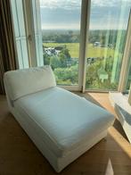 Aangeboden IKEA, spierwitte lounge bank – sofa, Ophalen of Verzenden, Zo goed als nieuw