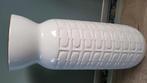 Retro grote hoge witte bloempot vintage West Germany, Ophalen of Verzenden, Huis en Inrichting