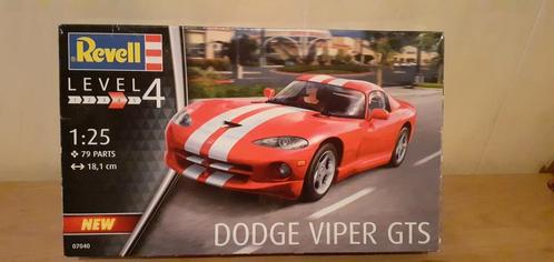 Revell modelbouwset Dodge Viper GTS., Hobby en Vrije tijd, Modelbouw | Auto's en Voertuigen, Zo goed als nieuw, Auto, Groter dan 1:32