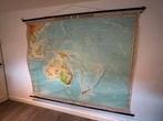 Antieke Westermann Schoolplaat - Australie en Oceanie - 1963, Antiek en Kunst, Antiek | Schoolplaten, Ophalen, Aardrijkskunde
