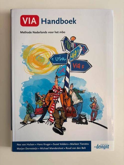 Hans Kruger - VIA handboek Nederlands voor het MBO, Boeken, Schoolboeken, Nieuw, Nederlands, Overige niveaus, Ophalen of Verzenden