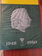 Compleet Juliana muntalbum Inclusief zilveren munten., Postzegels en Munten, Munten | Nederland, Koningin Juliana, Setje, Zilver