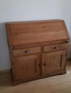 Originele landelijke secretaire, Ophalen, Gebruikt, Met deur(en), Grenenhout