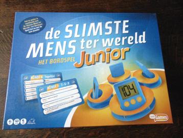 De Slimste Mens ter Wereld Junior spel van Just Games beschikbaar voor biedingen