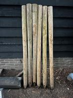 6 geimpregneerde palen, posten, afrastering. Nieuw 160 x 8cm, Tuin en Terras, Palen, Balken en Planken, Ophalen, Nieuw, Minder dan 180 cm