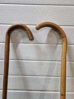 wandelstokken bamboe twee stuks, Verzamelen, Ophalen of Verzenden