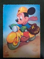 Ansichtkaart Mickey Mousse, Verzamelen, Disney, Ophalen of Verzenden, Mickey Mouse, Gebruikt