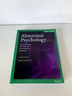 Abnormal Psychology | Kring & Johnson, Boeken, Studieboeken en Cursussen, Gelezen, Ophalen of Verzenden, Gamma, WO