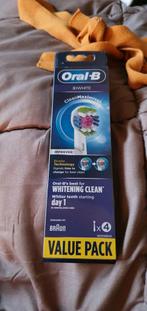 Oral b White opzet borstels pakje met 4 stuks, Ophalen of Verzenden, Nieuw, Tandenborstel