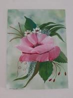 Schilderij bloemen, Antiek en Kunst, Kunst | Schilderijen | Modern, Ophalen of Verzenden