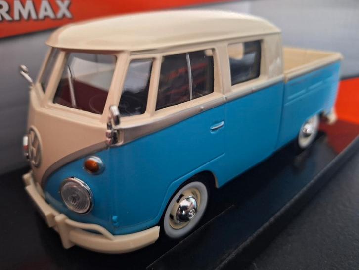 Volkswagen T1 Pick-up 1950 Schaal 1:24, Hobby en Vrije tijd, Modelauto's | 1:24, Nieuw, Auto, Motormax, Ophalen of Verzenden