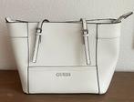 Ruime witte handtas van Guess, Ophalen of Verzenden, Zo goed als nieuw, Wit, Handtas