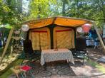 Vouwwagen te koop – compleet kampeer-klaar!, Caravans en Kamperen, Vouwwagens, Ophalen, Trigano, Meerkleurig, Aanwezig