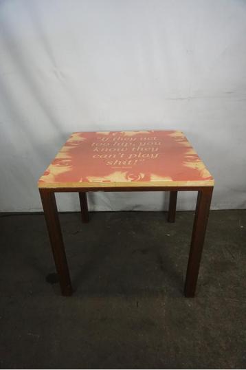 Eettafel, bistro tafel, werktafel bijzettafel Miles davis beschikbaar voor biedingen