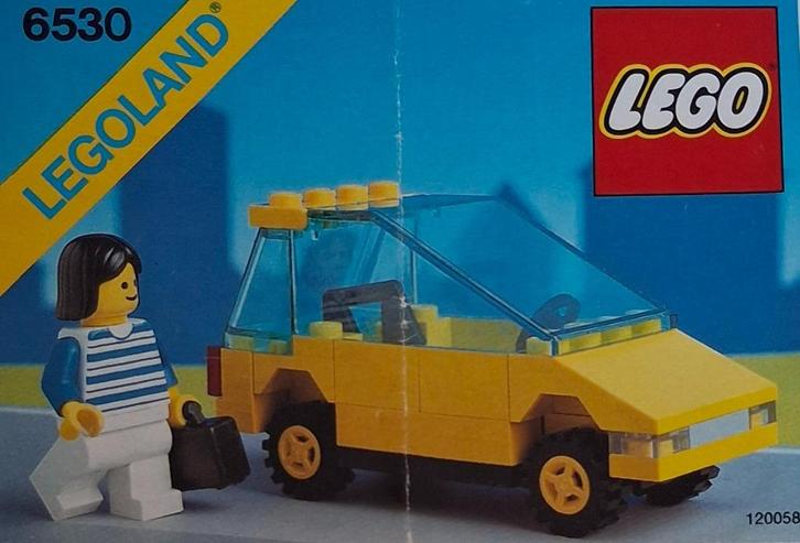 Lego Nr 6530 Luxe gele sport coupe auto zgan Vintage € 11,99, Kinderen en Baby's, Speelgoed | Duplo en Lego, Zo goed als nieuw