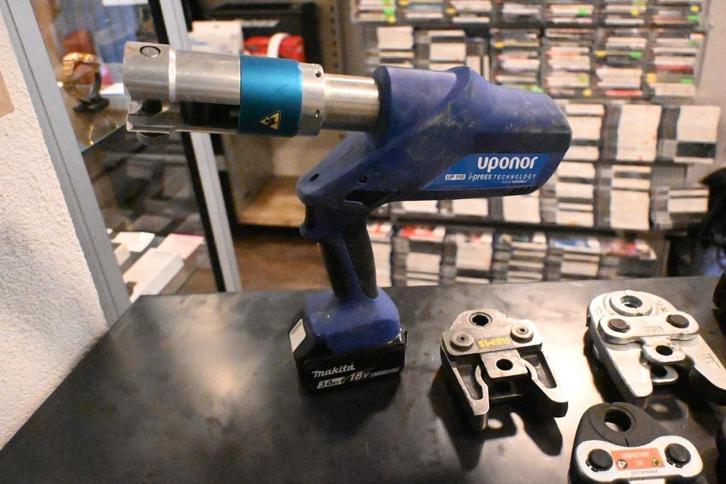 Uponor UP 110 Ipress Klauke Persmachine + 4 persbekken, Auto diversen, Autogereedschap, Nieuw, Ophalen of Verzenden