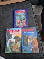 R.L. Stine 3 Kippevel boeken Horrorland, bij de buren, Farao, Boeken, Ophalen of Verzenden, Zo goed als nieuw, Fictie, R.L. Stine