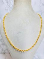 Gouden ketting - rope chain - 14 karaat - 2 stuks, Ophalen of Verzenden, Zo goed als nieuw, Goud