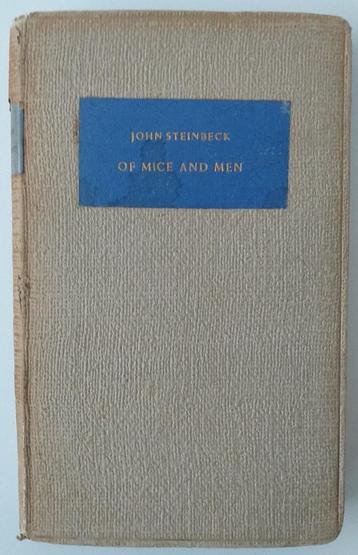 Of mice and men. John Steinbeck. 1938. English beschikbaar voor biedingen
