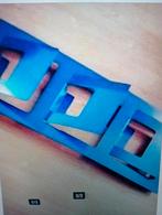 Ikea metalen tijdschriftenrek/boekenrek blauw, Huis en Inrichting, Woonaccessoires | Wandplanken en Boekenplanken, Ophalen, Zo goed als nieuw