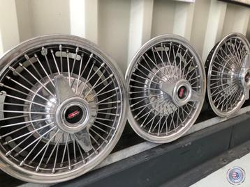 14 Inch chrome Spaak doppen | Oldsmobile/Buick/Pontiac