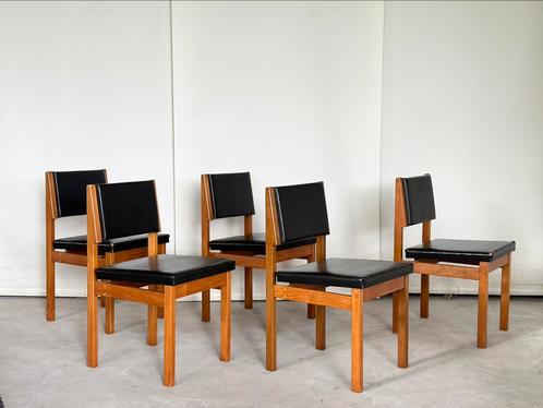 Eetkamerstoelen Van De Berghe- Pauvers | 4+1 gratis, Huis en Inrichting, Stoelen, Ophalen of Verzenden