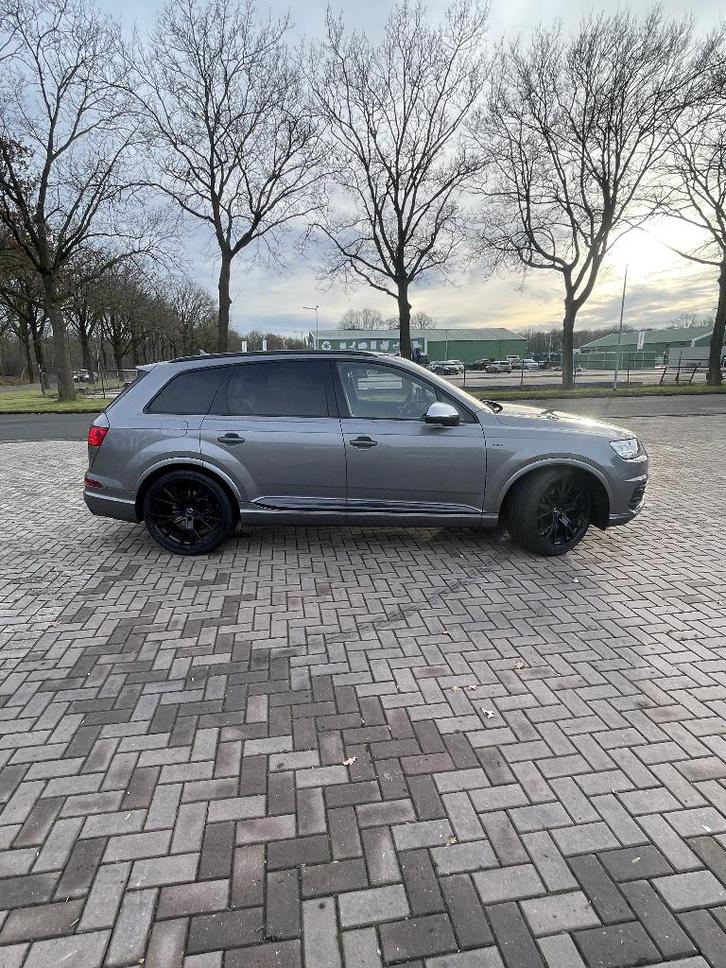 Audi SQ7 4.0 TDI 435pk Quattro 2017 Grijs, Auto's, Audi, Particulier, SQ7, 4x4, ABS, Achteruitrijcamera, Adaptieve lichten, Adaptive Cruise Control