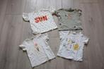 Vier leuke zomershirts voor een meisje ; maat 86, Ophalen of Verzenden, Zo goed als nieuw, Meisje, Shirtje of Longsleeve