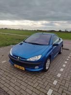 Peugeot 206 CC 2.0 2002 Blauw, 136 pk, Zwart, 4 cilinders, Cabriolet