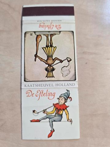 478) ORIGINEEL LUCIFERMAPJE DE EFTELING KAATSHEUVEL  beschikbaar voor biedingen