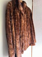 Vintage bont jas nerts uit 60er jaren, Kleding | Dames, Ophalen of Verzenden, Gedragen, Maat 38/40 (M)