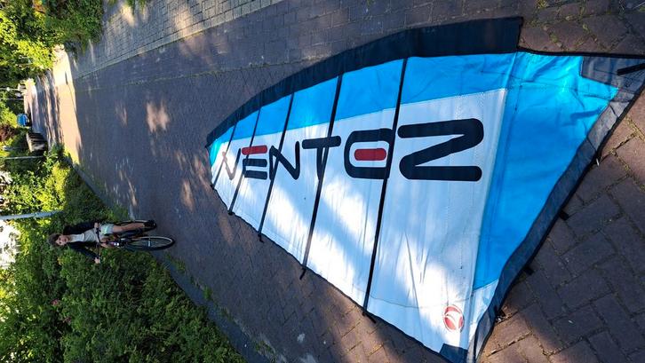 Ventoz / blokartzeil 5.5 inclusief giek en schoot, Sport en Fitness, Overige Sport en Fitness, Gebruikt, Ophalen of Verzenden