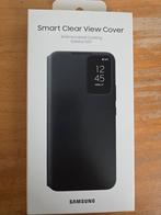 Samsung S22 Plus Smart Clear View Cover - Zwart - Nieuw, Ophalen of Verzenden