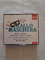 Verdi - Un Ballo in Maschera - Opera CD, Met libretto, Opera of Operette, Ophalen of Verzenden, Zo goed als nieuw