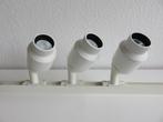 3 Lumiance Bulletstar Mini 20 halogeen spotjes voor in rail, Ophalen of Verzenden, Zo goed als nieuw, Plafondspot of Wandspot
