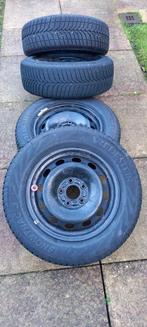 Winterbanden met velg - Set van 4, Auto-onderdelen, Banden en Velgen, Ophalen, Gebruikt, 15 inch, Banden en Velgen